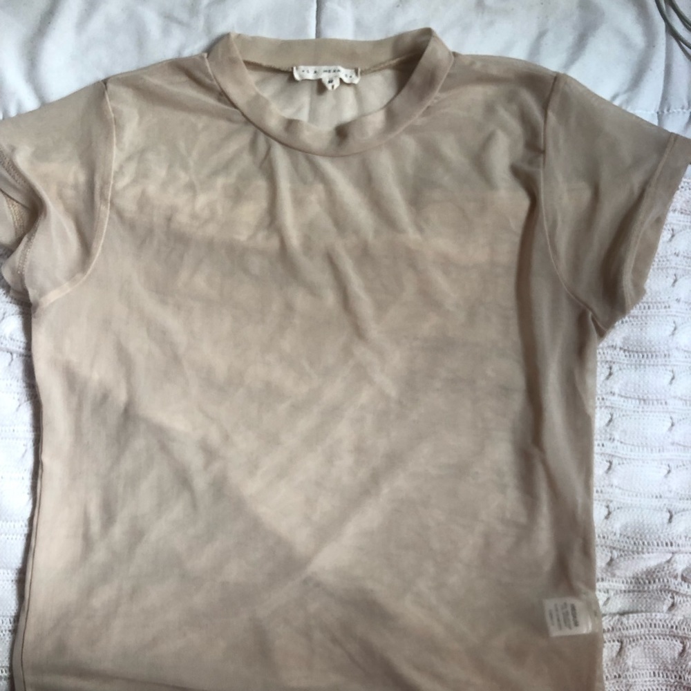 Mesh See through tee